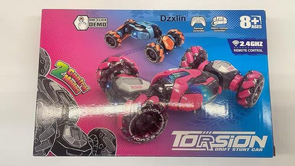 Dzxlin Gesture Sensing RC Stunt Car: 360° Flips & Rotating Toy! - Logan's Toy Chest
