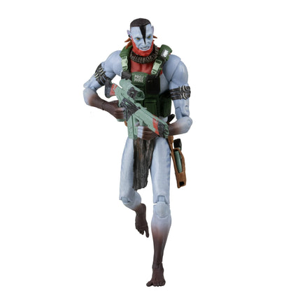 Avatar Fire and Ash Quaritch Ash Warrior 7-Inch Collector Action Figure