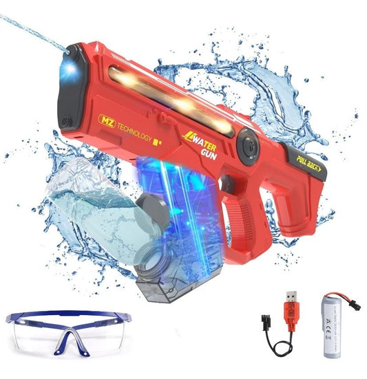 EagleStone LED Electric Water Gun 650CC, 33FT Range - Pool Party Toy - Logan's Toy Chest