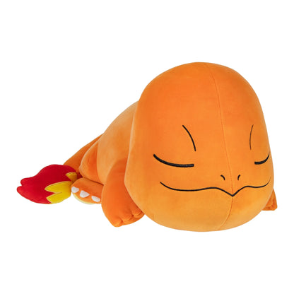 Pokémon 18" Sleeping Charmander Plush – Jumbo Cuddly Collectible by Jazwares