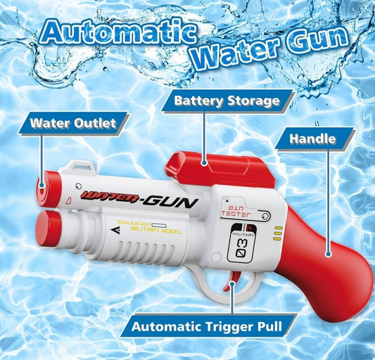 Electric Water Gun Automatic Water Blaster Toy Shooter - Logan's Toy Chest