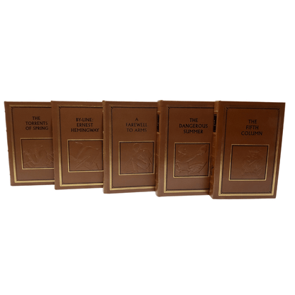 Ernest Hemingway 20 Volume Collector's Edition Book Set Easton Press Leather Set - Logan's Toy Chest