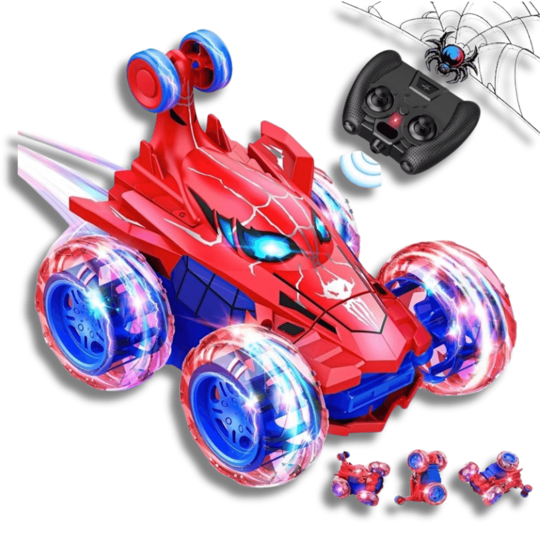 Excitobo Remote Control Car: 360° Stunt RC Cars with Wheel Lights - Logan's Toy Chest