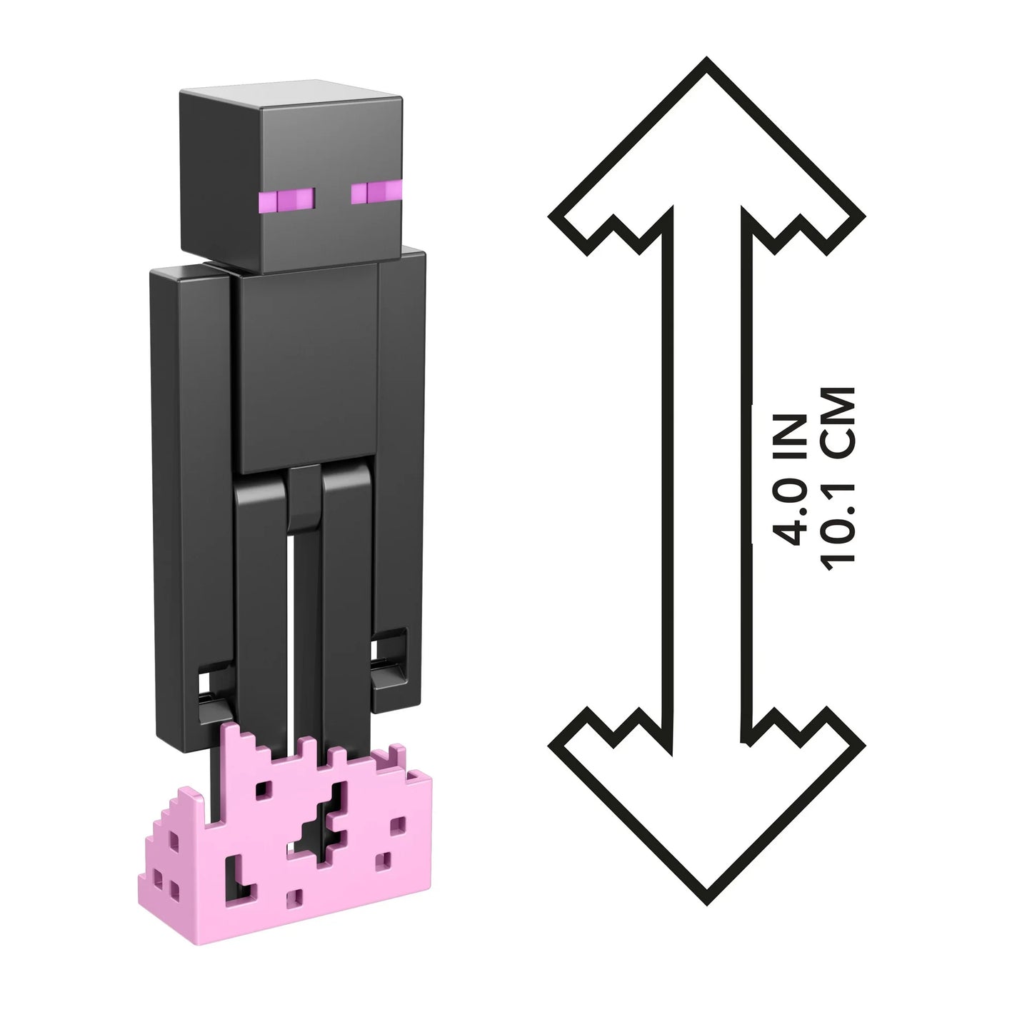 Minecraft Enderman 3.25" Action Figure with Accessories – Collectible Toy