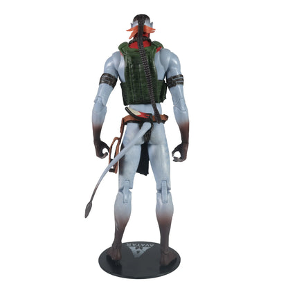Avatar Fire and Ash Quaritch Ash Warrior 7-Inch Collector Action Figure