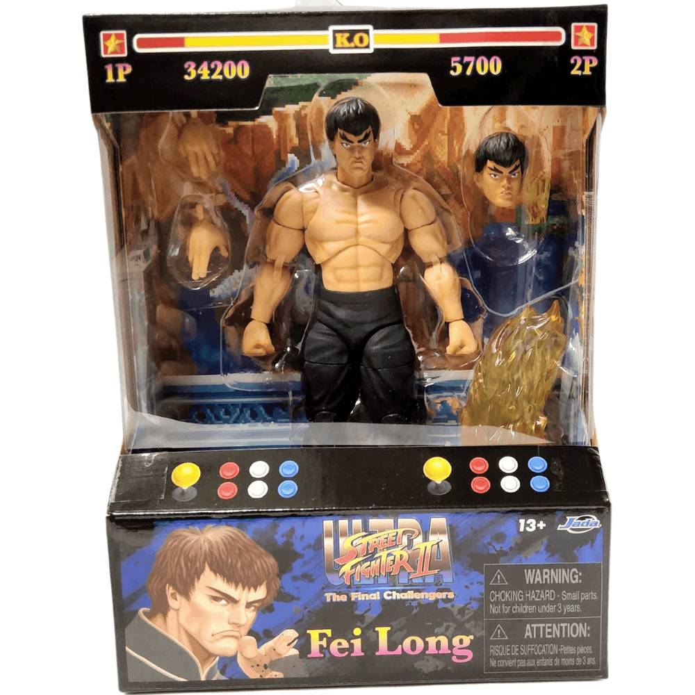 Fei Long Ultra Street Fighter II: The Final Challengers Action Figure - Logan's Toy Chest