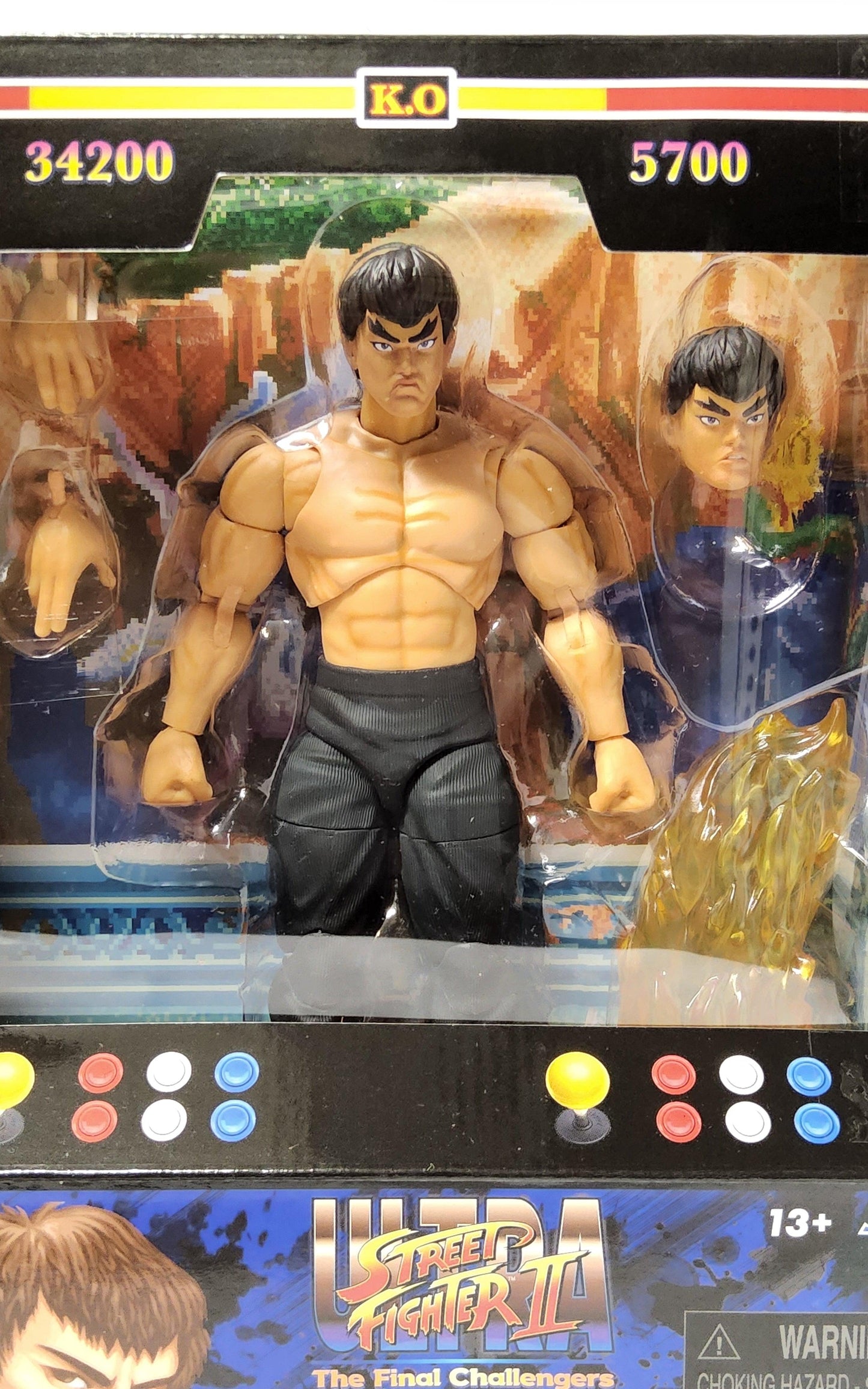 Fei Long Ultra Street Fighter II: The Final Challengers Action Figure - Logan's Toy Chest