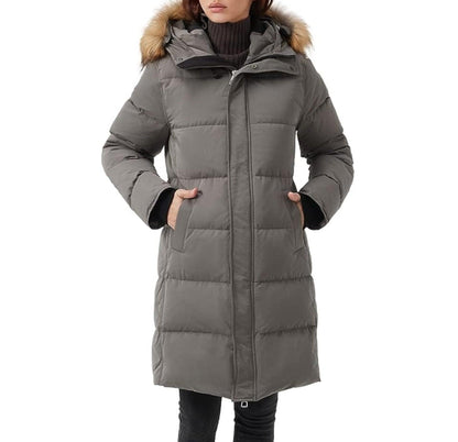 Fitouch York Women's 700+ Fill Power Down Parka Jacket with Side Vents Large - Logan's Toy Chest