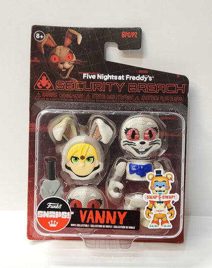 Five Night's at Freddy's Security Breach FNAF Vanny 6pc Action Figure - Logan's Toy Chest