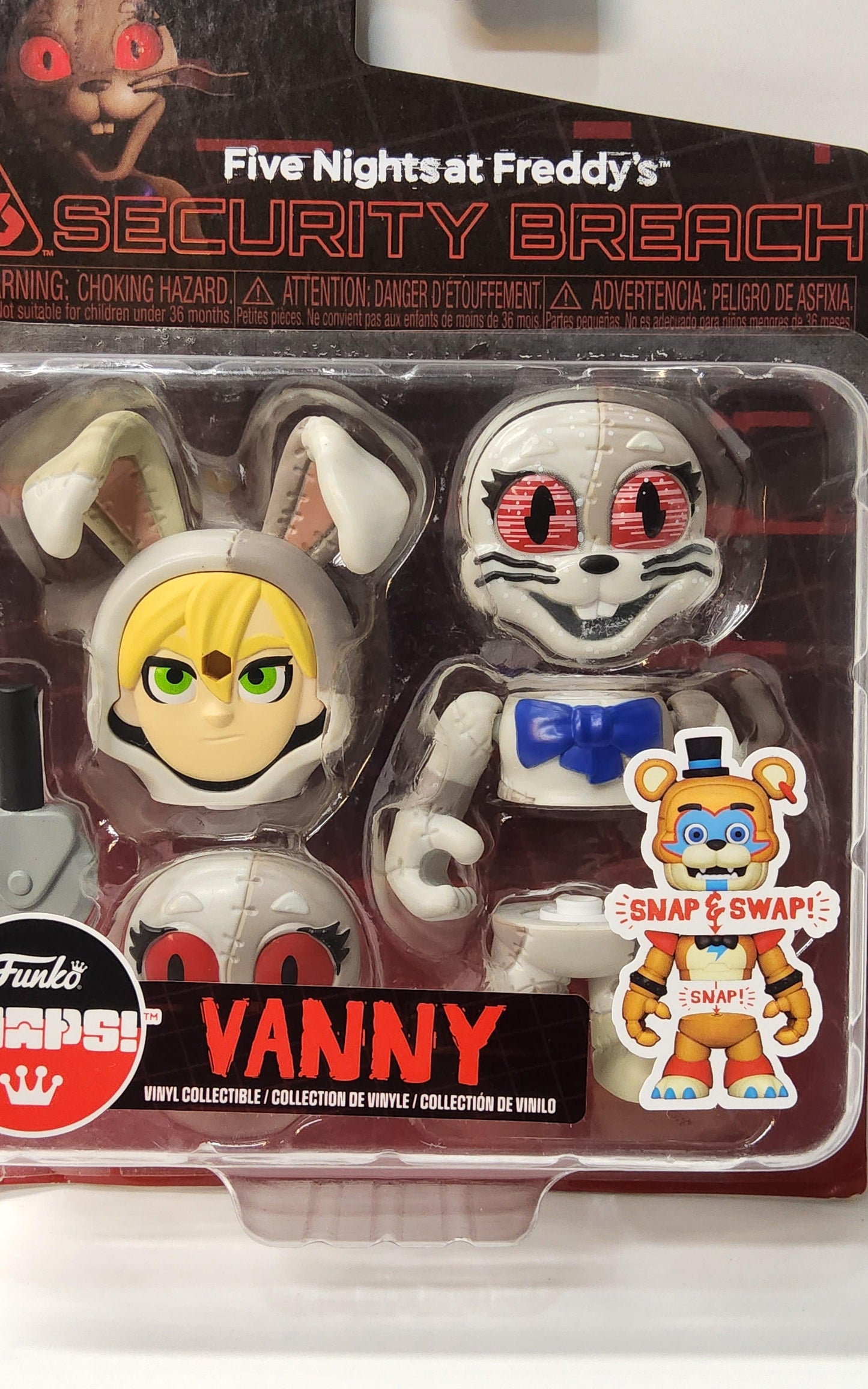 Five Night's at Freddy's Security Breach FNAF Vanny 6pc Action Figure - Logan's Toy Chest