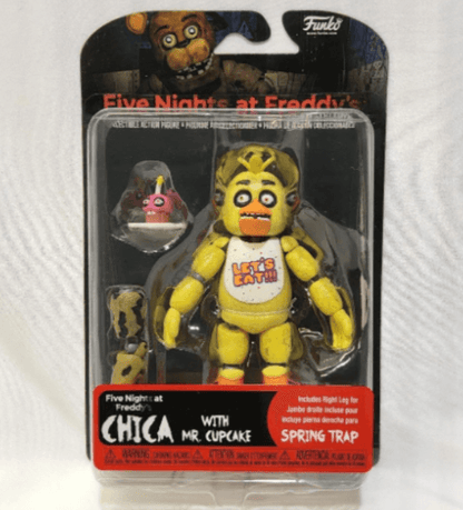 Five Nights at Freddy's Chica Funko Action Figure with Mr. Cupcake - Logan's Toy Chest