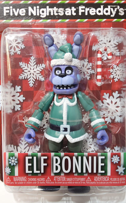 FNAF Elf Bonnie Five Night's at Freddy's 5" Holiday christmas Funko Figure - Logan's Toy Chest