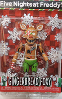 FNAF Five Nights at Freddy's Gingerbread Foxy 5" Holiday Christmas Figure - Logan's Toy Chest