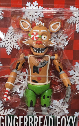 FNAF Five Nights at Freddy's Gingerbread Foxy 5" Holiday Christmas Figure - Logan's Toy Chest