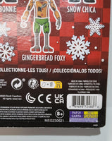 FNAF Five Nights at Freddy's Gingerbread Foxy 5" Holiday Christmas Figure - Logan's Toy Chest