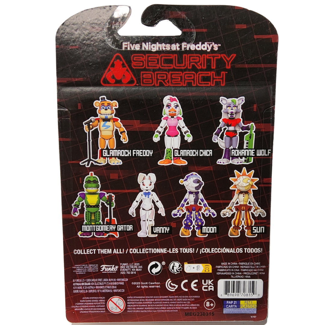 Funko FNAF Five Night's at Freddy's Security Breach Sun 5.75" Action Figure - Logan's Toy Chest