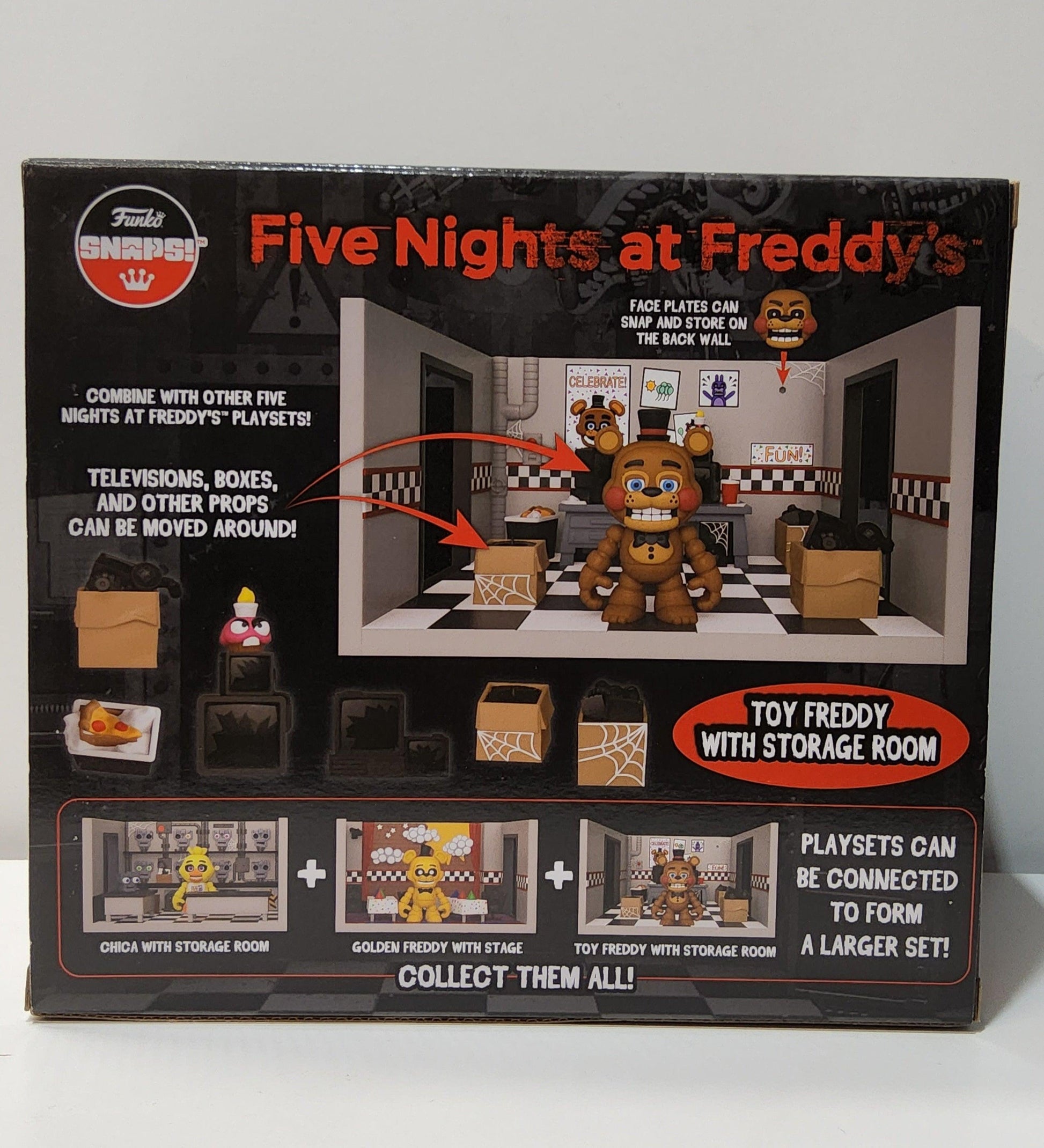 Funko Snap! Five Nights and Freddy's Security Room Playset