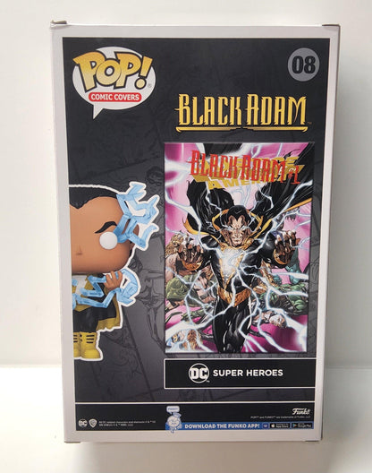 Funko Pop Black Adam 08 DC Super Heros Pop Comic Covers - Logan's Toy Chest