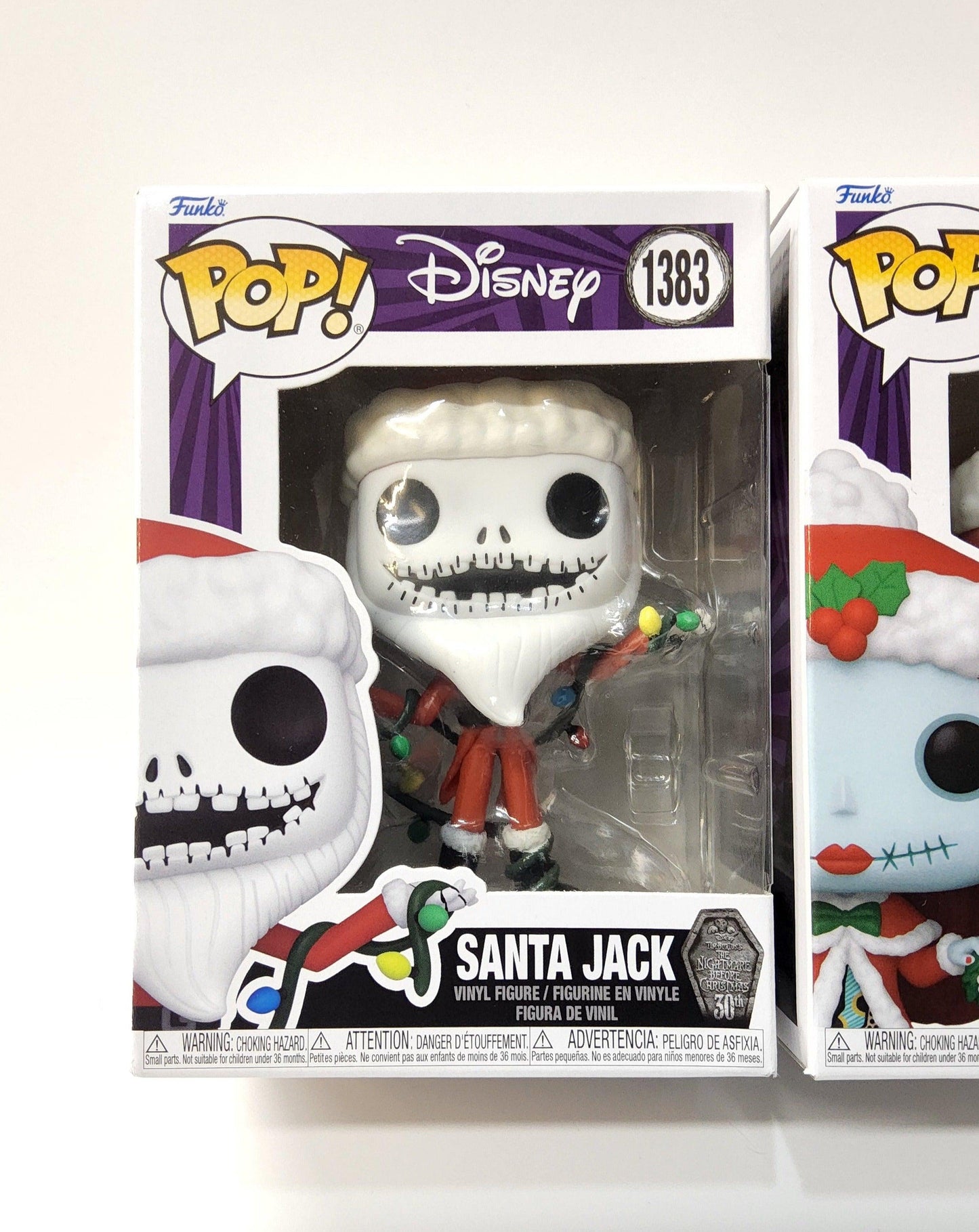 Funko Pop! Disney NBC Santa Jack Skellington Christmas Sally Bundle - Logan's Toy Chest
