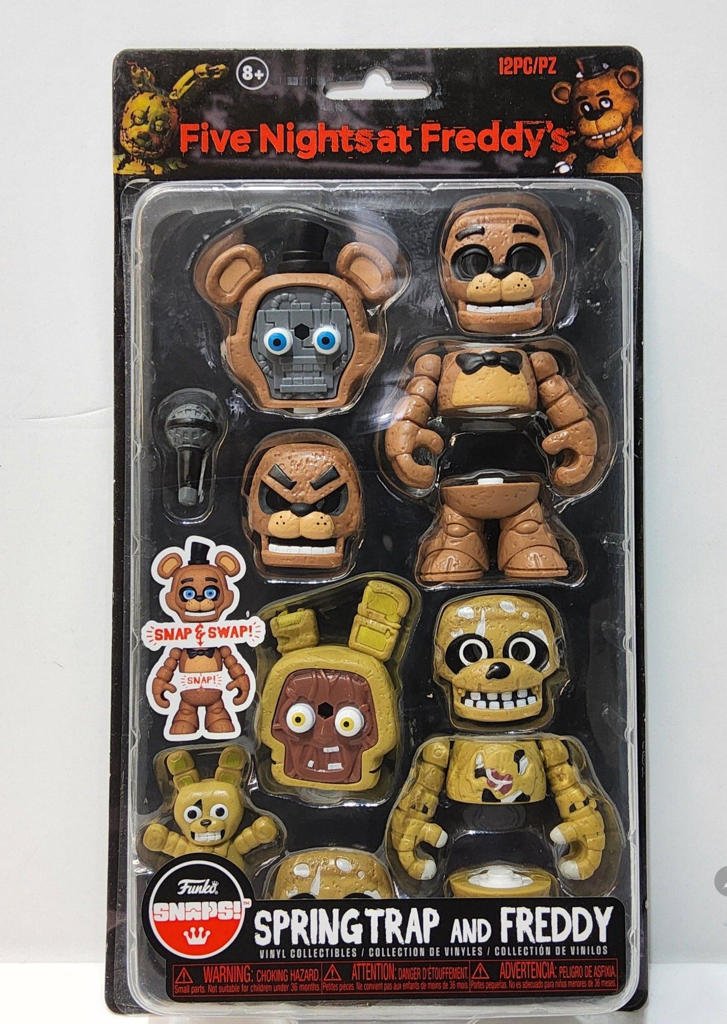 Funko Snaps Five Night's at Freddy's Spring Trap & Freddy FNAF Action