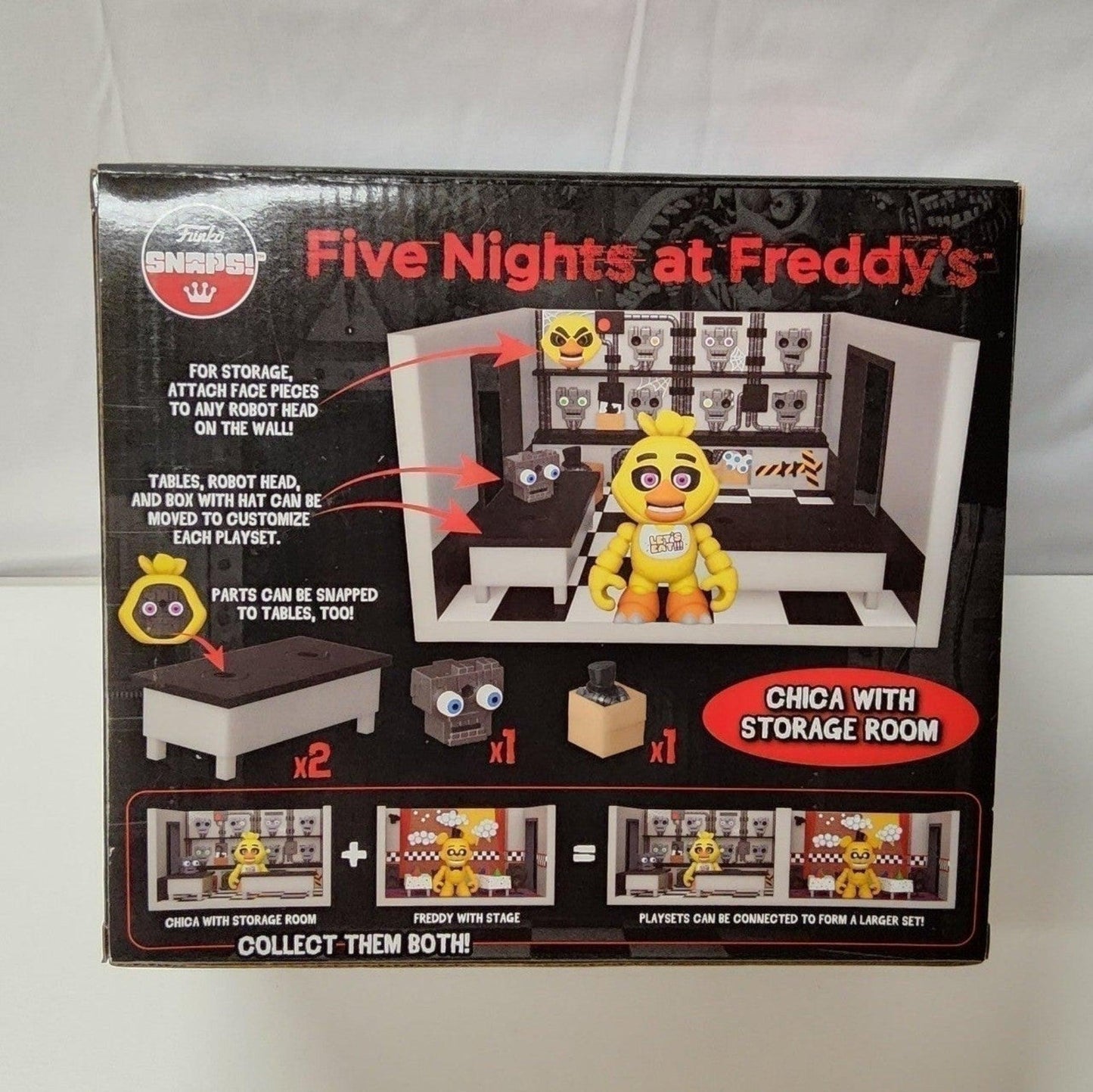 Funko Snaps! FNAF Five Nights at Freddy's Chica 11 Piece FNAF Playset - Logan's Toy Chest
