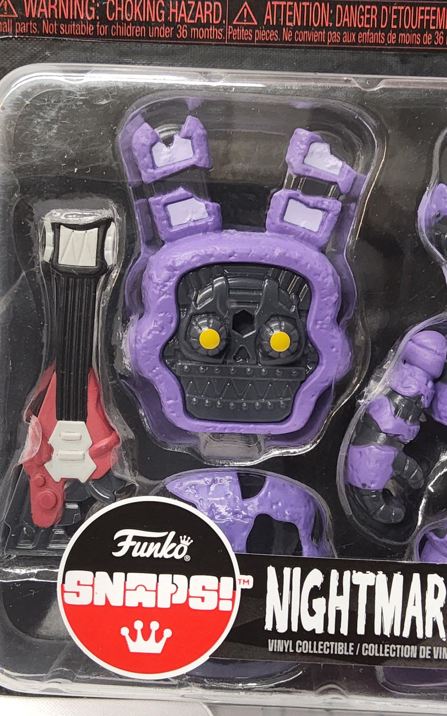 Funko Snaps! FNAF Nightmare Bonnie Five Nights at Freddy's Action Figure - Logan's Toy Chest