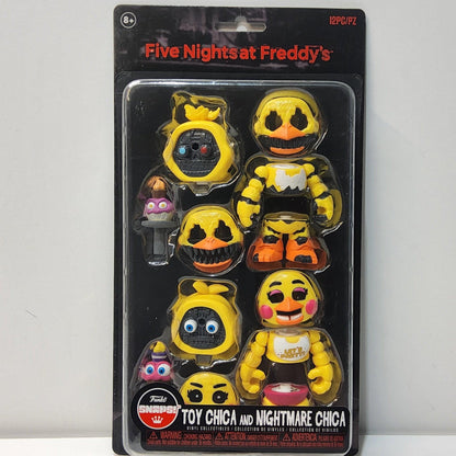 Funko Snaps! FNAF Toy Chica & Nightmare Chica 2-Pack Vinyl Figures - Logan's Toy Chest