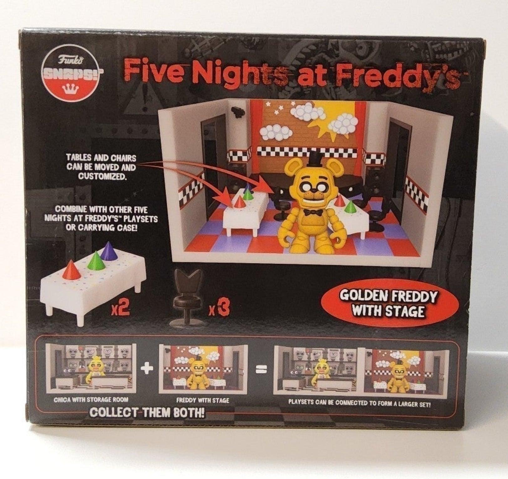 Funko Snaps! Golden Freddy With Stage Playset - Logan's Toy Chest