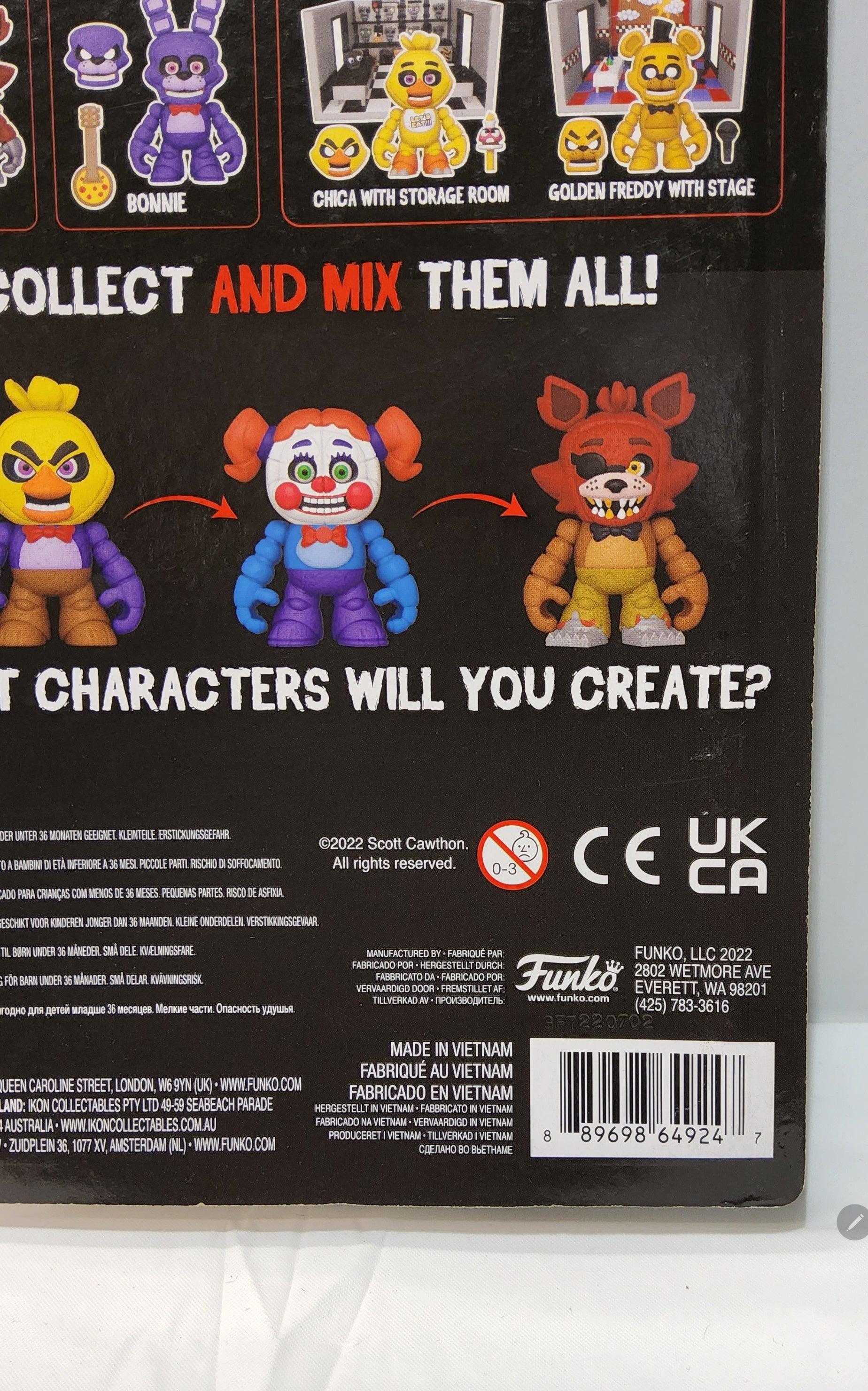 Funko Snaps! Toy Bonnie & Baby FNAF Action Figures - Five Nights at Freddy's - Logan's Toy Chest