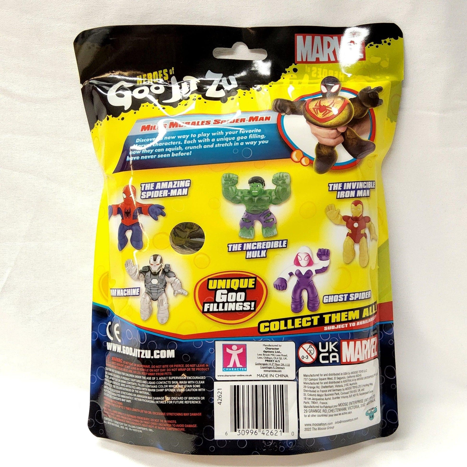 "Goo Jit Zu Marvel S3 Hero Pack - Miles Morales Action Figure" - Logan's Toy Chest