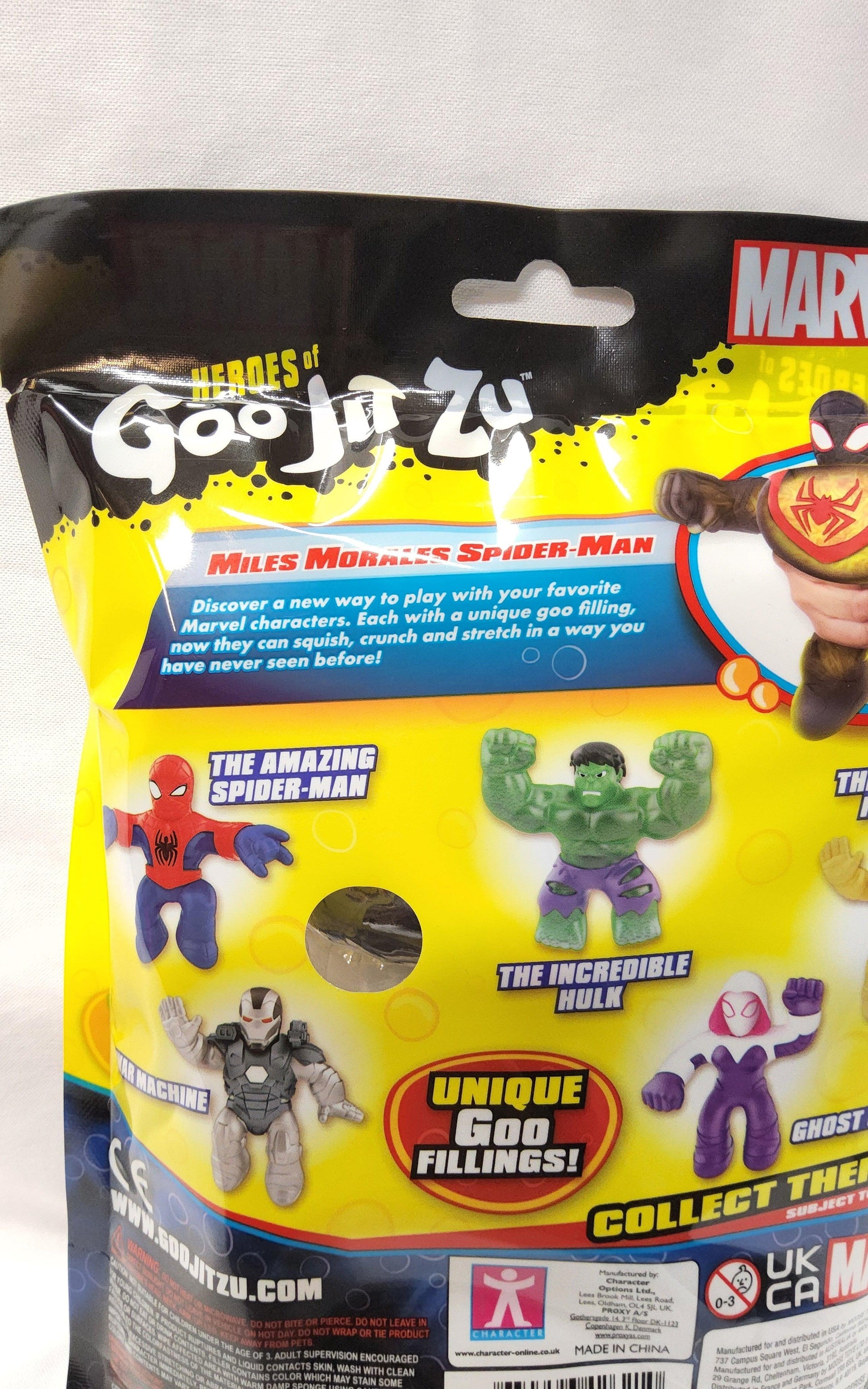 "Goo Jit Zu Marvel S3 Hero Pack - Miles Morales Action Figure" - Logan's Toy Chest