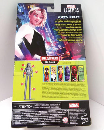 Hasbro Build a Figure Marvel Legends Series Gwen Stacy Spider-Man - Logan's Toy Chest