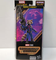 Hasbro Marvel Legends Rocket & Weapon Cosmo Build a Figure Guardians of the Galaxy 3 - Logan's Toy Chest