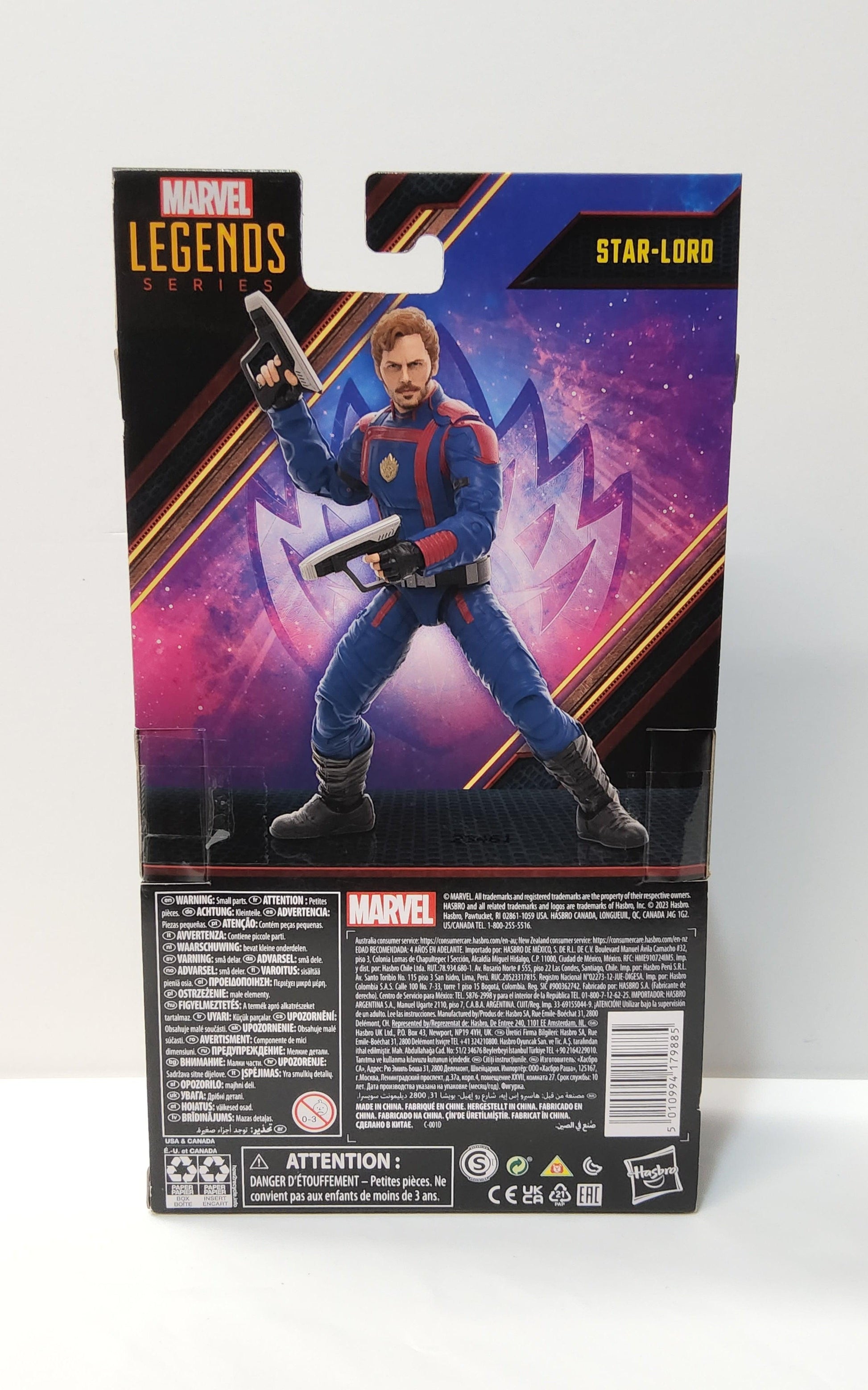 Hasbro Marvel Legends Star-Lord with Cosmo Build a Figure Guardians of the Galaxy 3 - Logan's Toy Chest