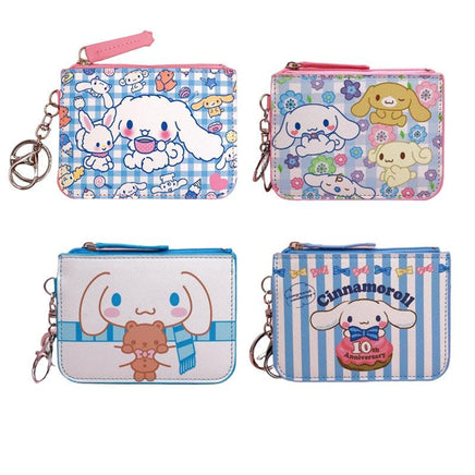 Hello Kitty Cinnamoroll Coin Bag Wallet Keychain Coin Purse - Logan's Toy Chest