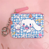 Hello Kitty Cinnamoroll Coin Bag Wallet Keychain Coin Purse - Logan's Toy Chest