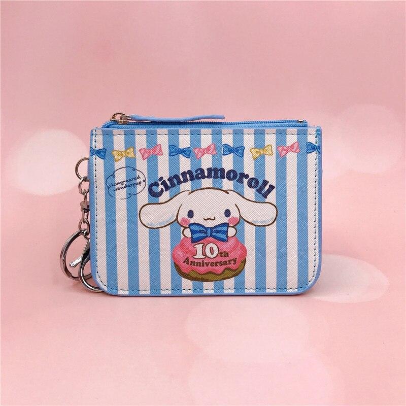 Hello Kitty Cinnamoroll Coin Bag Wallet Keychain Coin Purse - Logan's Toy Chest