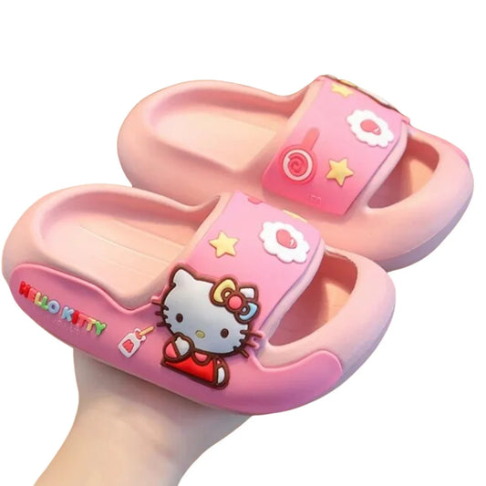 Hello Kitty Sweet Dreams Slides – Pink Eva Sandals Women 7.5–8 - Logan's Toy Chest