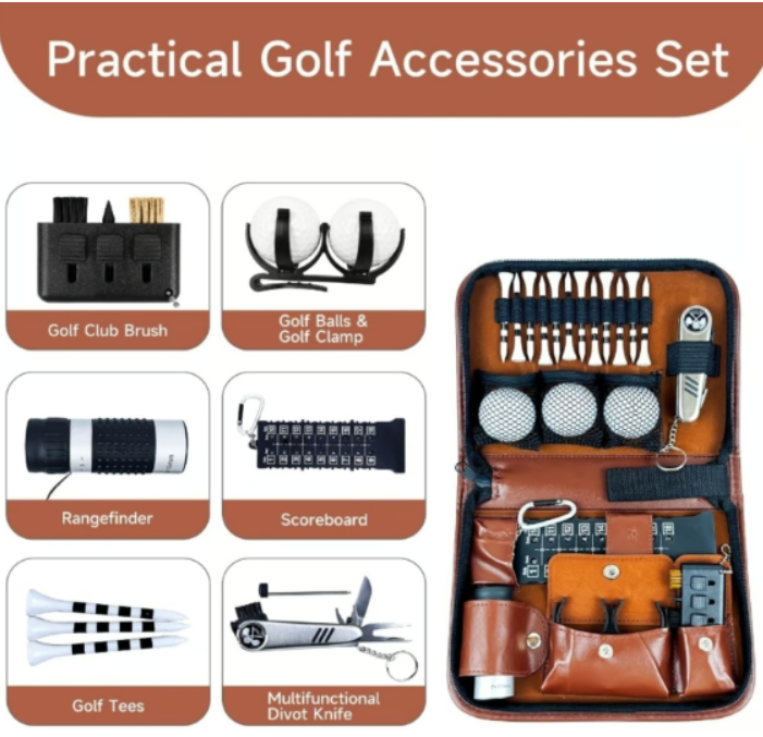 Here's the SEO-optimized content for the SANTA CASA Fathers Day Golf Gift Set: - Logan's Toy Chest