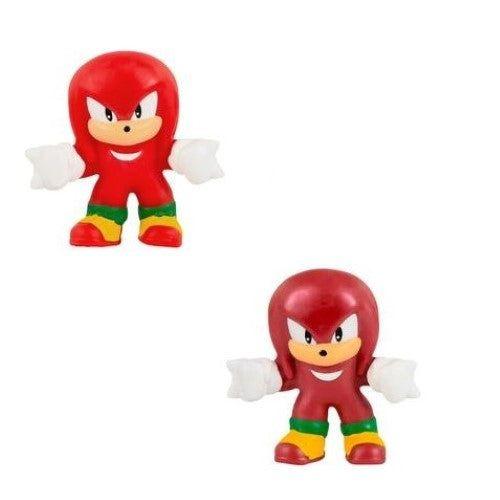 Heroes of Goo Jit Zu Minis Knuckles 2.5" Sonic Figure – Stretchy Toy - Logan's Toy Chest
