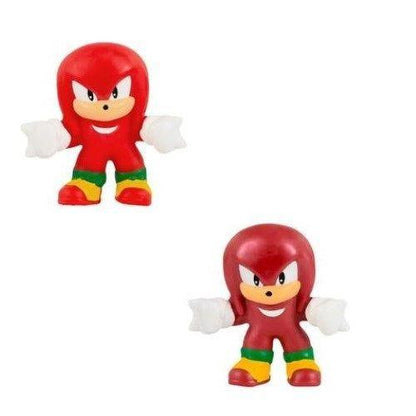 Heroes of Goo Jit Zu Minis Knuckles 2.5" Sonic Figure – Stretchy Toy - Logan's Toy Chest