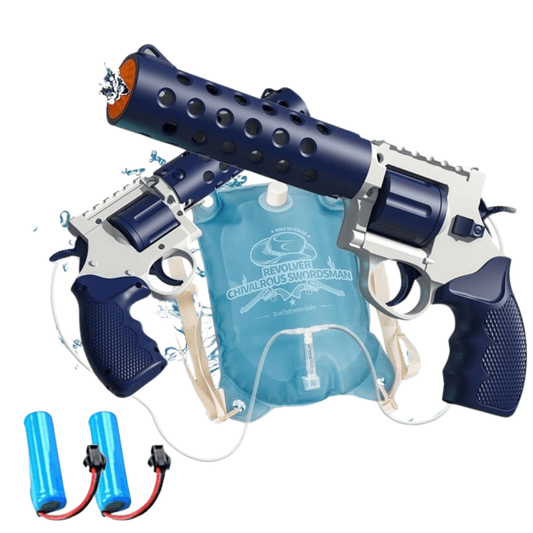 High-Capacity Electric Water Gun with Backpack, 30ft Range - Logan's Toy Chest