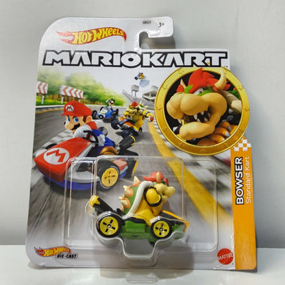 Hot Wheels Mario Kart Bowser Toy Car - Super Mario Die-Cast Kart - Logan's Toy Chest