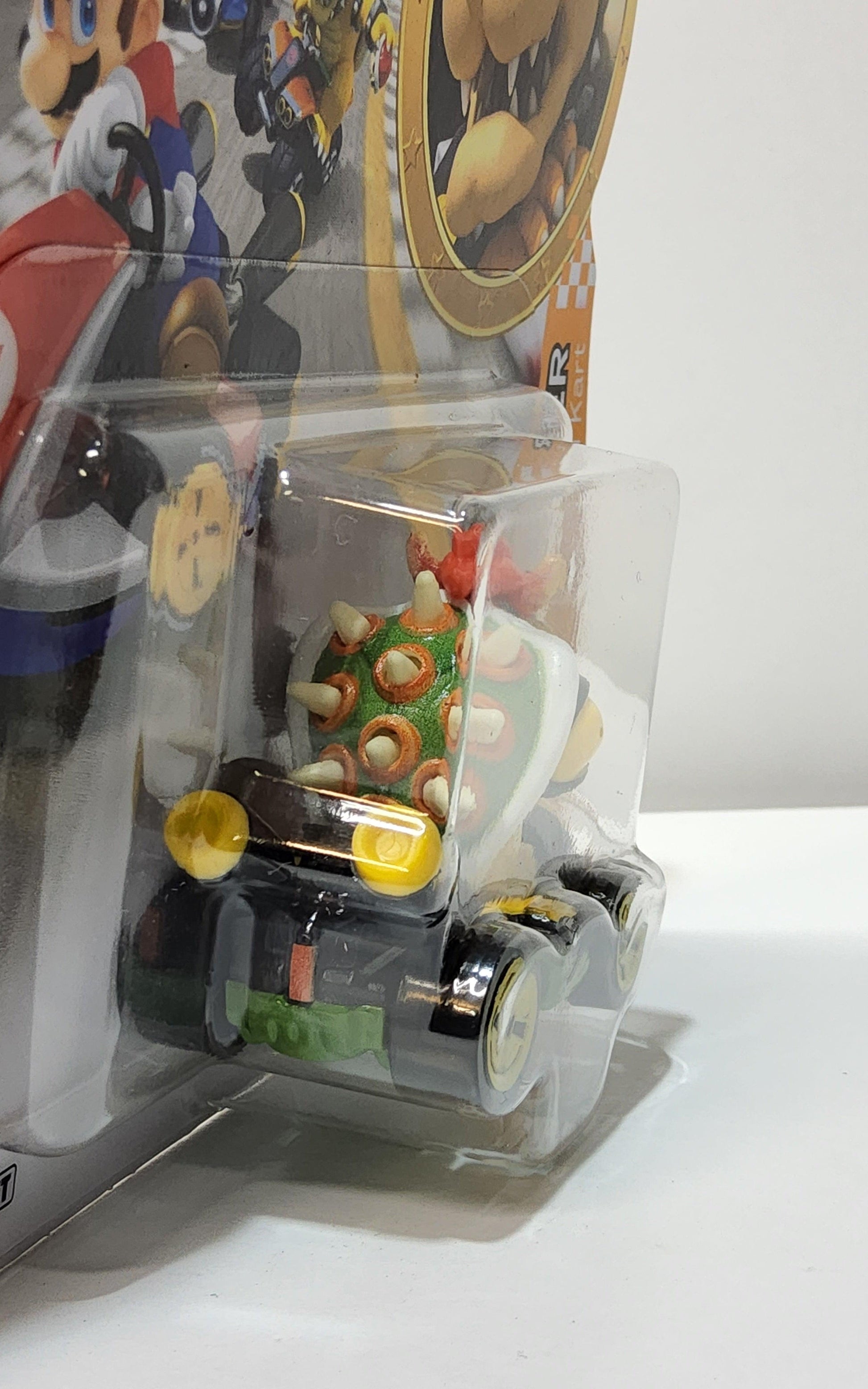 Hot Wheels Mario Kart Bowser Toy Car - Super Mario Die-Cast Kart - Logan's Toy Chest