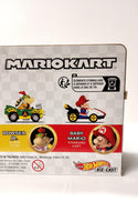 Hot Wheels Mario Kart Luigi Bowser Jr. Baby Princess Peach Baby Mario Racer Cars - Logan's Toy Chest