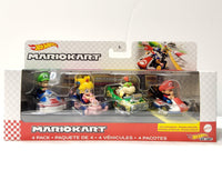 Hot Wheels Mario Kart Luigi Bowser Jr. Baby Princess Peach Baby Mario Racer Cars - Logan's Toy Chest