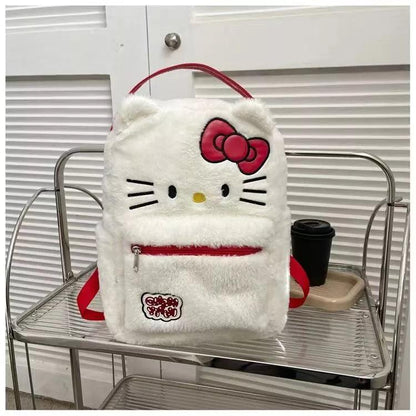 HZARTEWE Plush Backpack Bundle with Stickers & Reinforced Straps, New - Logan's Toy Chest