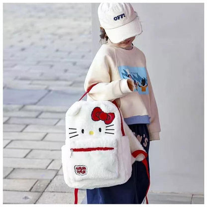 HZARTEWE Plush Backpack Bundle with Stickers & Reinforced Straps, New - Logan's Toy Chest