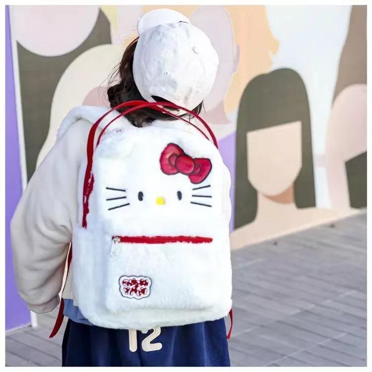 HZARTEWE Plush Backpack Bundle with Stickers & Reinforced Straps, New - Logan's Toy Chest