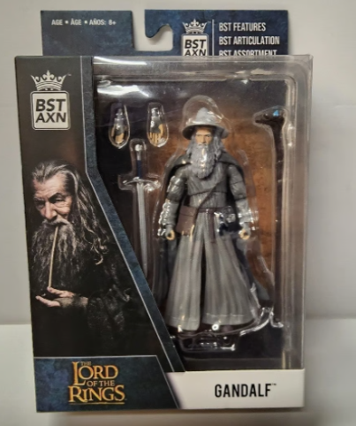 The Lord of the Rings Gandalf 5” BST AXN Action Figure - Collectible Toy